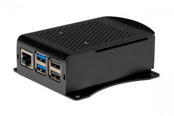 ohišja JOY-IT ALUMINIUM CASE WITH ACTIVE COOLING FAN, Joy-IT RB-AlucaseP5-06B