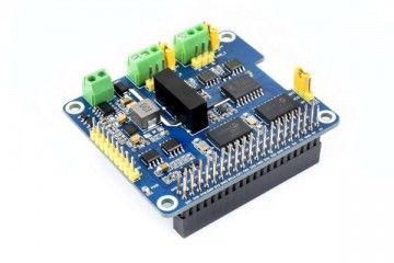 Nekategorizirano WAVESHARE 2-Channel Isolated CAN Bus Expansion HAT For Raspberry Pi, Dual Chips Solution, Stackable Design For Expanding Multiple CAN Channels, Raspberry Pi HAT, Waveshare 27338