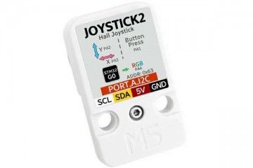 sensors M5STACK I2C Joystick 2 Unit (STM32G030), M5STACK U024-V2