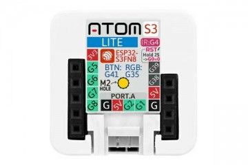 controllers M5STACK AtomS3 Lite ESP32S3 Dev Kit, M5Stack C124