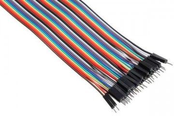 wires, headers JH ELECTRONICS Male-Female 15cm wire, 40 pieces, JH Elec. YXA369