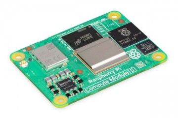 Compute Module RASPBERRY PI Raspberry Pi Compute Module 5, 2GB RAM, 64GB eMMC, Wireless, CM5102064, SC1590