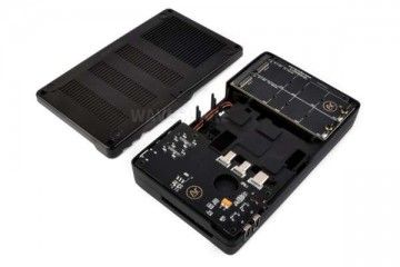 ohišja ARGON40 ARGON ONE V5 Case For Raspberry Pi 5, Dual M.2 NVMe PCIe Slots, 30952