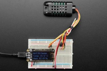 temperature ADAFRUIT AM2301B - Wired Enclosed AHT20 - Temperature and Humidity Sensor, Adafruit 5181