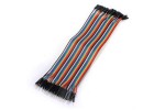 wires, headers JH ELECTRONICS MALE-FEMALE 20CM WIRE, 40 PIECES, JH ELEC. YXA369