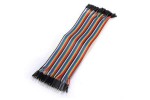 wires, headers JH ELECTRONICS MALE-FEMALE 30CM WIRE, 40 PIECES, JH ELEC. YXA369