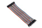 wires, headers JH ELECTRONICS MALE-MALE 30CM WIRE, 40 PIECES, JH ELEC. YXA369